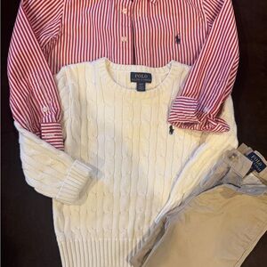 👔💙👖Polo Ralph Lauren Outfit Bundle. Size 4T listing includes 3 items 💙👖👔